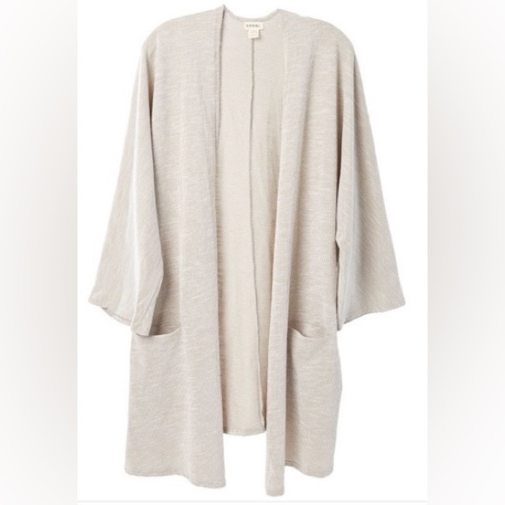 Donni Ribbed Sweater Coat